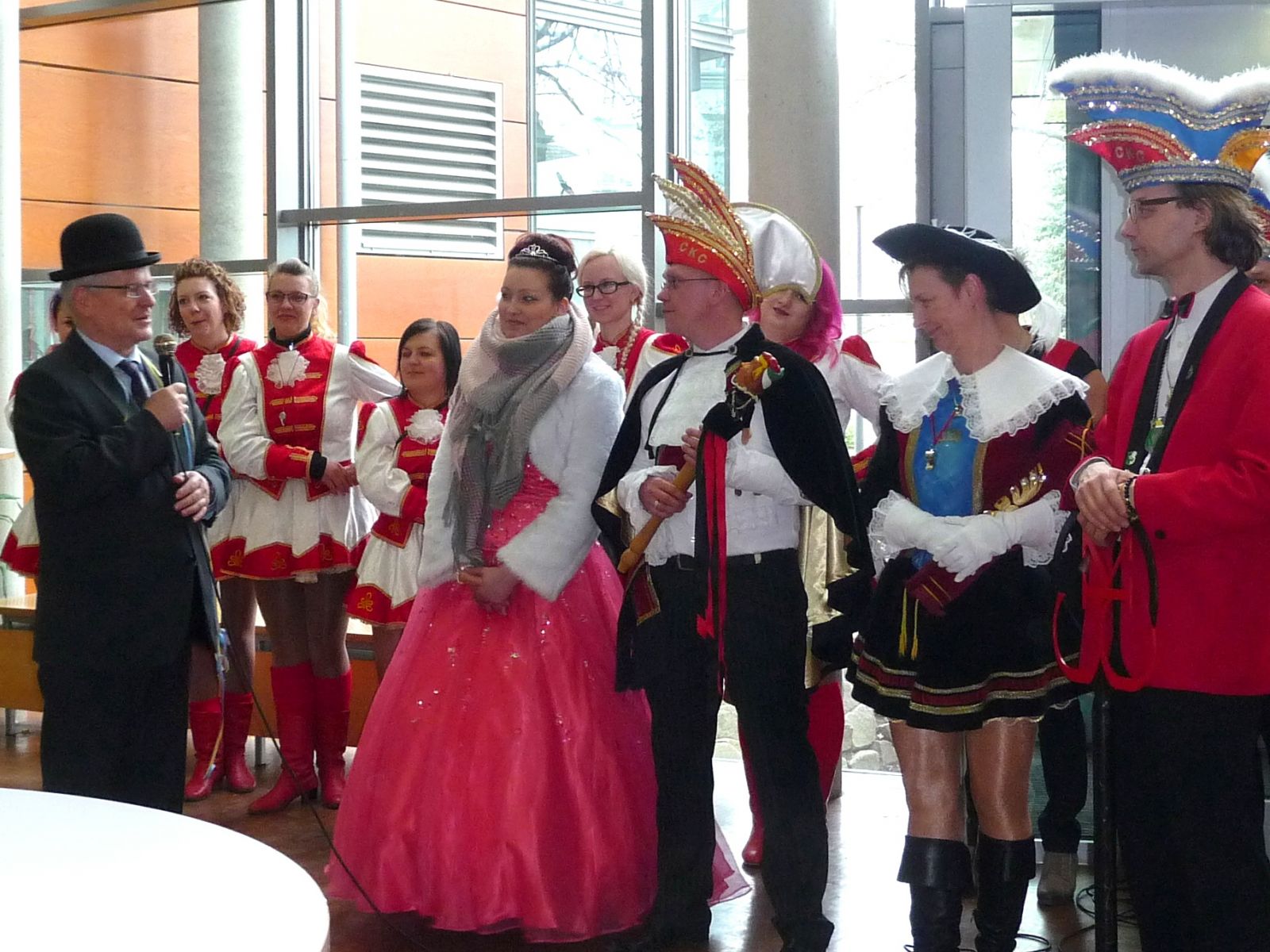 Fasching 2017 im Rathaus