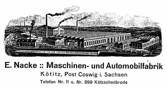 Anzeige Nacke-Fabrik