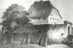 Historische Ansicht der Karrasburg